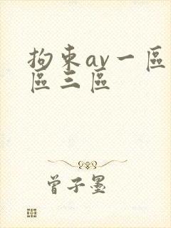 拘束av一区二区三区封面
