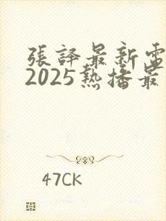 张译最新电视剧2025热播最火剧免费观看