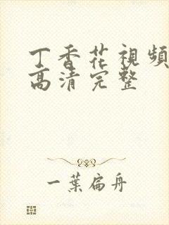 丁香花视频免费高清完整