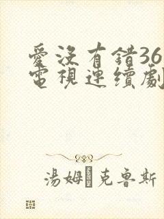 爱没有错36集电视连续剧剧情