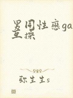男同性恋gay互操
