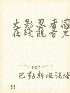 火影忍者国语版在线观看免费