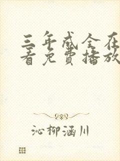 三年成全在线观看免费播放动漫