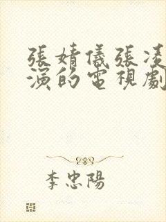张婧仪张凌赫主演的电视剧