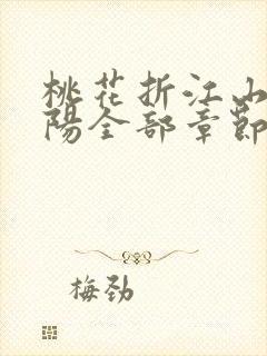 桃花折江山楚洛阳全部章节免费阅读封面