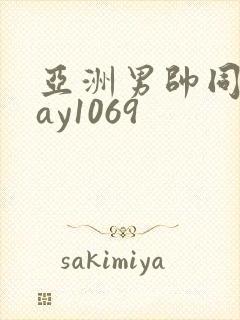 亚洲男帅同性gay1069