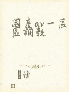 国产av一区二区调教