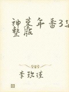 神墓年番3集完整版封面