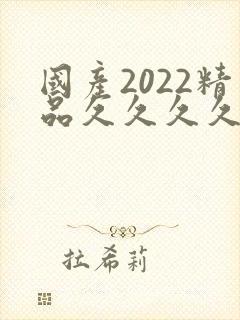 国产2022精品久久久久久封面