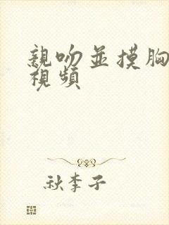 亲吻并摸胸刺激视频