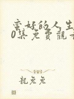 蛮好的人生第40集免费观看