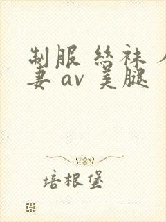 制服 丝袜 人妻 av 美腿