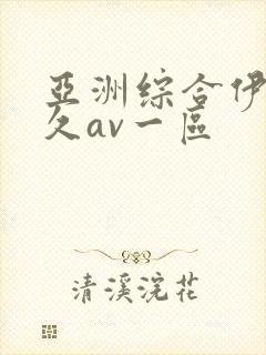 亚洲综合伊人久久av一区