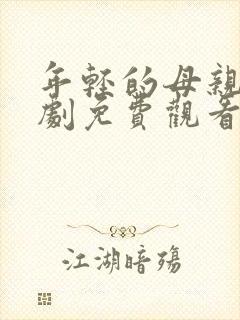年轻的母亲电视剧免费观看全集在线