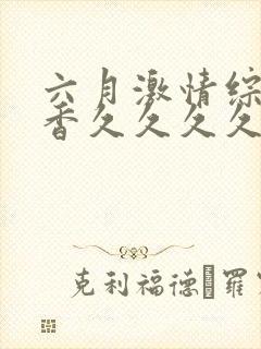 六月激情综合丁香久久久久久