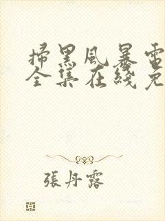 扫黑风暴电视剧全集在线免费观看
