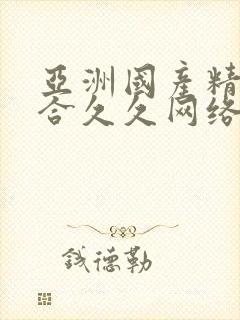 亚洲国产精品综合久久网络