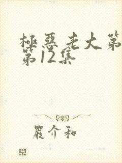 极恶老大第二季第12集