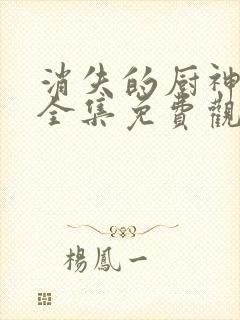 消失的厨神短剧全集免费观看高清最新
