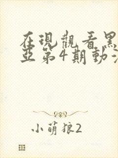 在现观看黑塔利亚第4期动漫封面