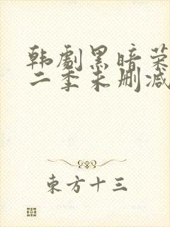韩剧黑暗荣耀第二季未删减版