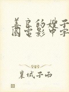 善良的嫂子3韩国电影中字