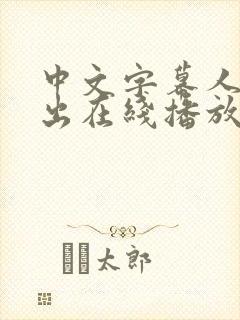 中文字幕人妻中出在线播放