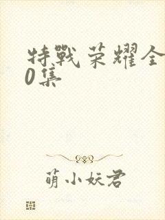特战荣耀全集40集