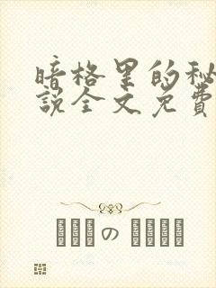 暗格里的秘密小说全文免费阅读无删减版
