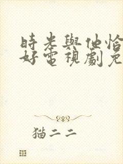 时光与他恰是正好电视剧免费封面