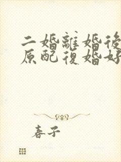 二婚离婚后,和原配复婚好吗封面