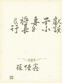 《将妻子献给张行长》小说