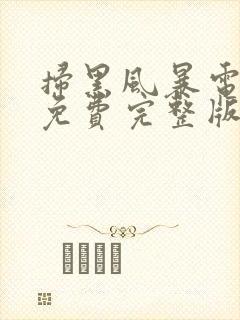 扫黑风暴电视剧免费完整版2021