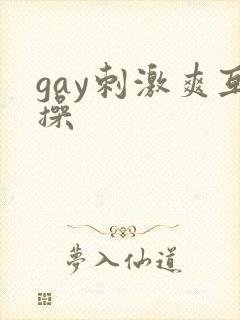 gay刺激爽互操封面