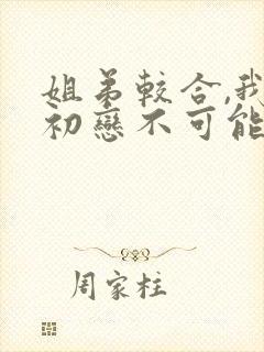 姐弟较合,我的初恋不可能是封面