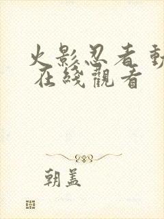 火影忍者 动漫 在线观看
