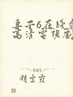 妻子6在线观看高清电视剧