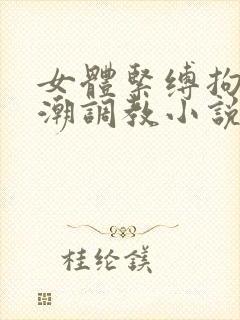 女体紧缚拘束高潮调教小说