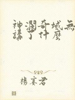 神澜奇域无双珠讲了什么