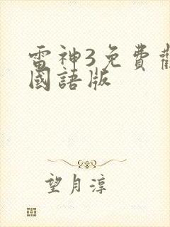 雷神3免费观看国语版