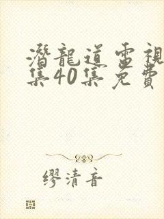 潜龙道电视剧全集40集免费播放