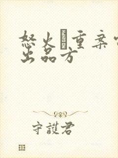 怒火·重案电影出品方
