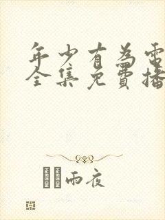 年少有为电视剧全集免费播放封面