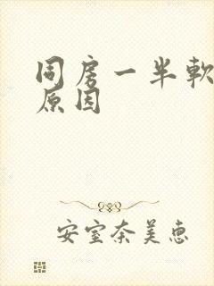 同房一半软了啥原因