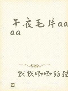 午夜毛片aaaaa