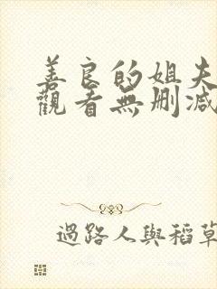善良的姐夫在线观看无删减