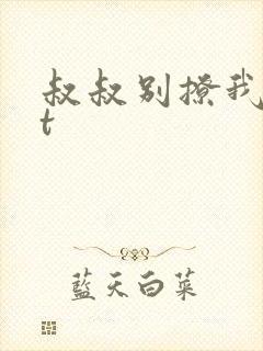 叔叔别撩我txt
