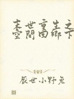 末世重生之带着空间回乡下
