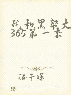我和黑帮大佬的365第一季