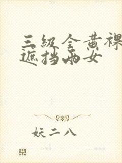 三级全黄裸体无遮挡两女